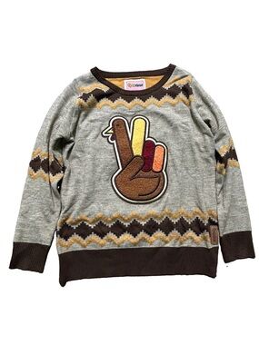 Men’s Tipsy Elves Thanksgiving Sweater Size Medium